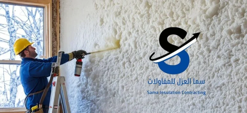 عزل فوم رش بالرياض - حمايه كامله ضد الحرارة foam insulation